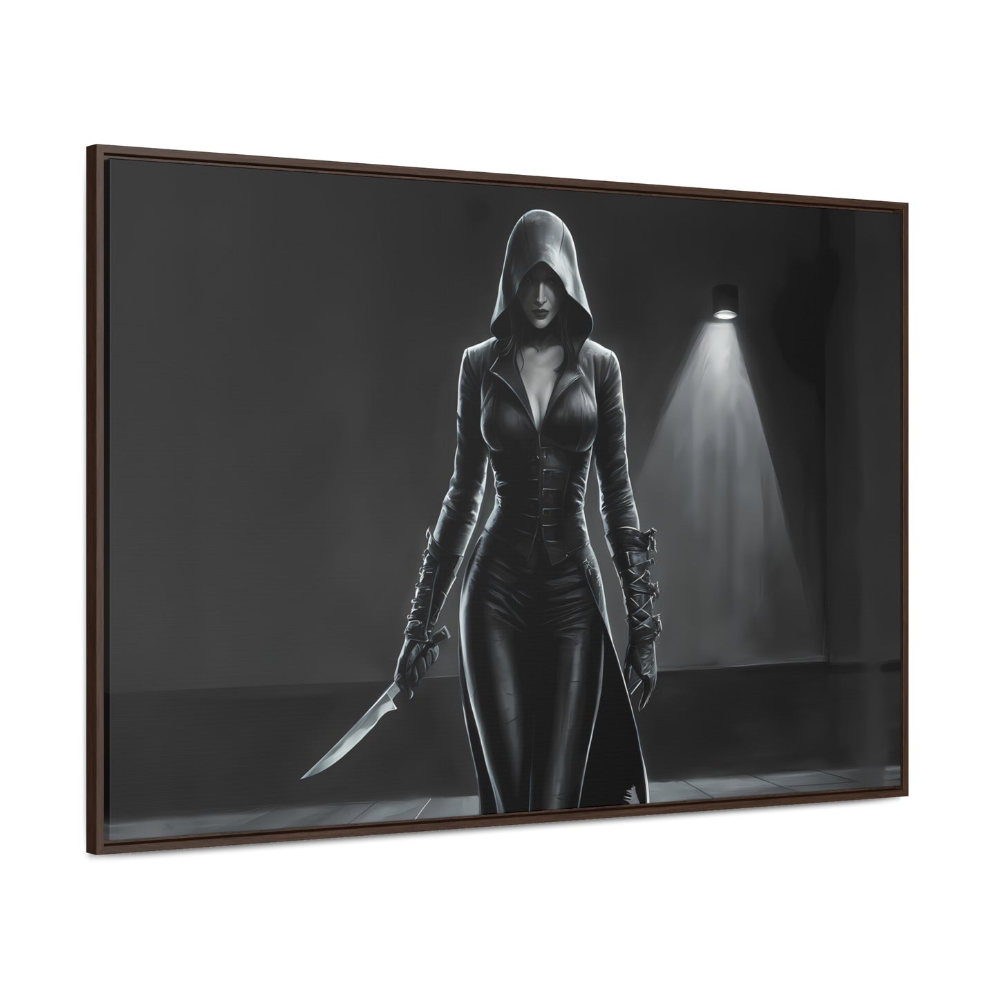 The Shadow's Blade - Gallery Canvas Wraps, Horizontal Frame