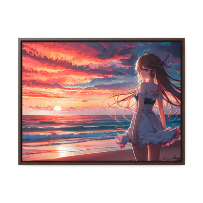 Sunset Reverie - Gallery Canvas Wraps, Horizontal Frame