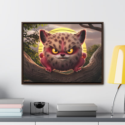 Guardian of the Sunset Forest - Gallery Canvas Wraps, Horizontal Frame