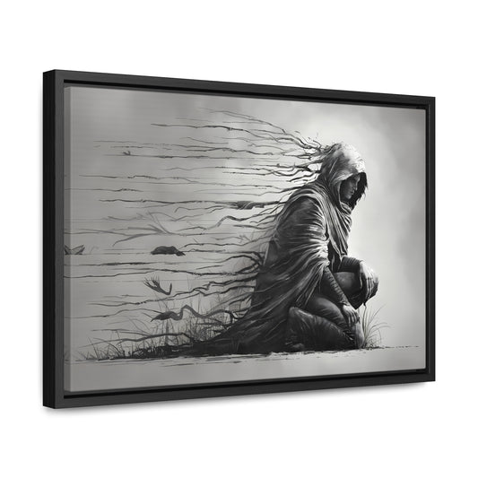 Fading Resolve - Gallery Canvas Wraps, Horizontal Frame