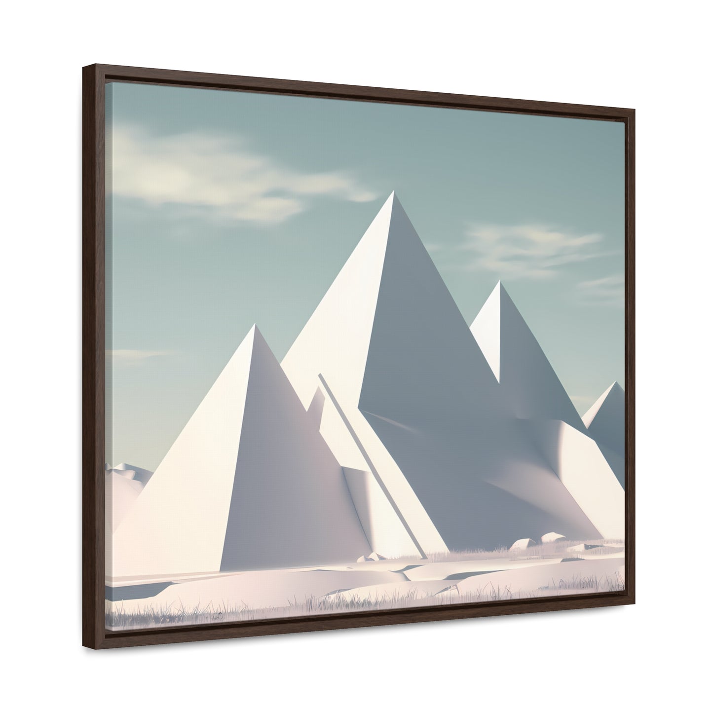 Monolith Peaks - Gallery Canvas Wraps, Horizontal Frame