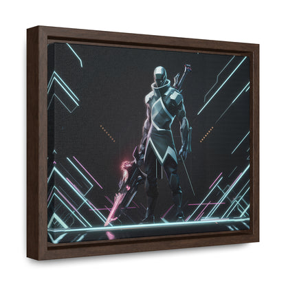 Cybernetic Vanguard - Gallery Canvas Wraps, Horizontal Frame