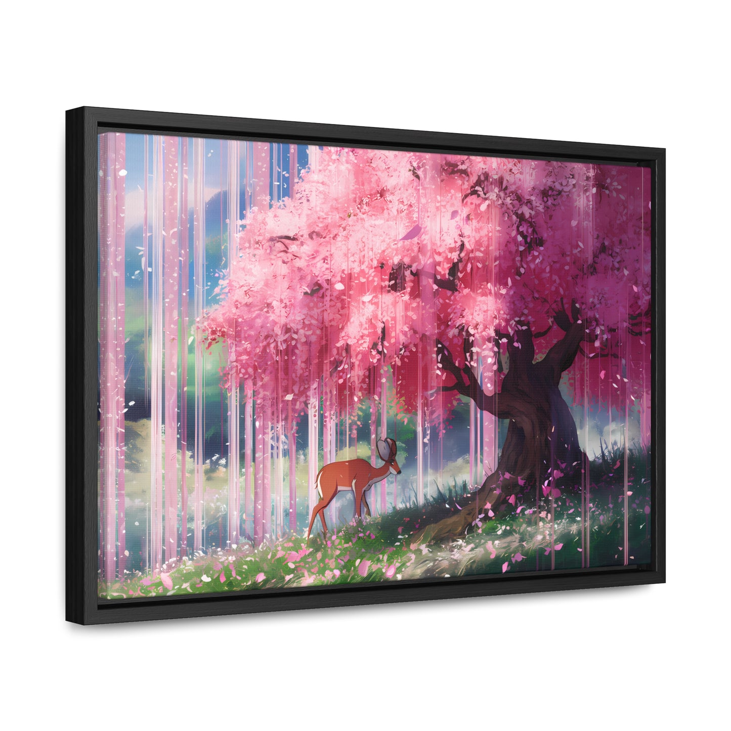 Beneath the Blossoming Canopy - Gallery Canvas Wraps, Horizontal Frame