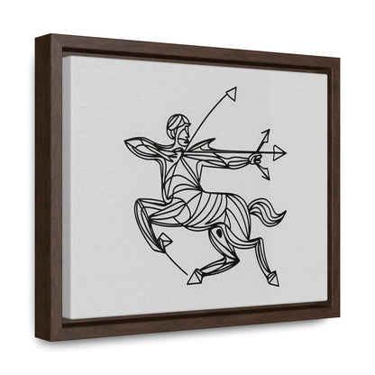 Centaur's Precision - Gallery Canvas Wraps, Horizontal Frame