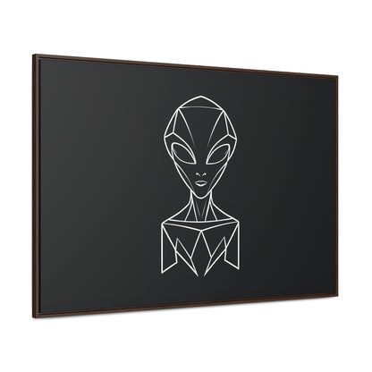 Alien Geometry - Gallery Canvas Wraps, Horizontal Frame