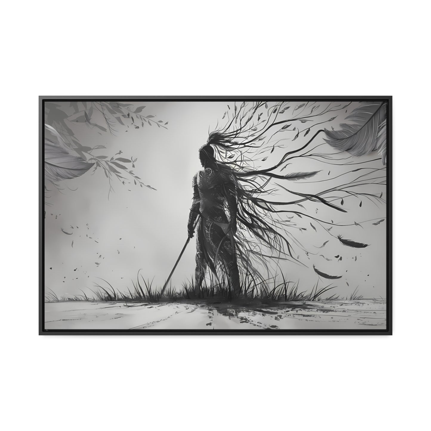 Echoes of the Fallen - Gallery Canvas Wraps, Horizontal Frame