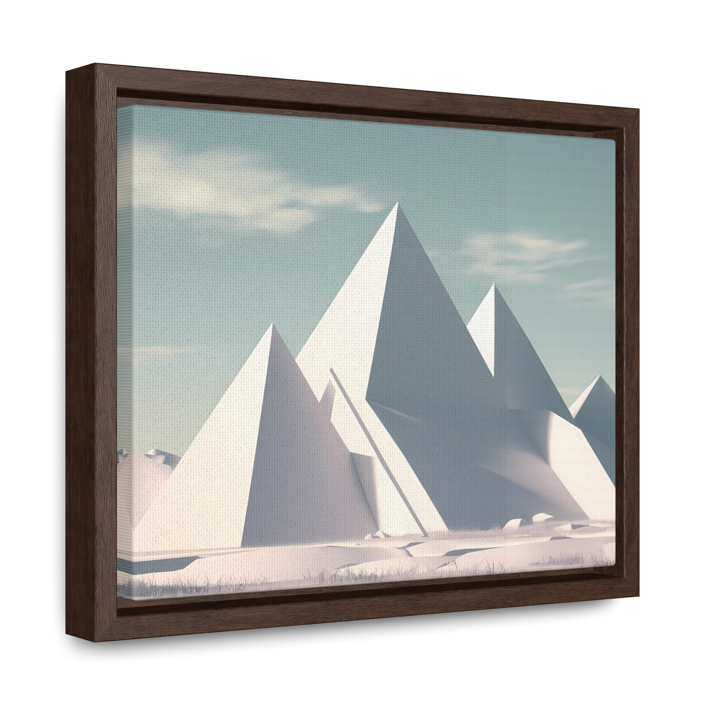 Monolith Peaks - Gallery Canvas Wraps, Horizontal Frame