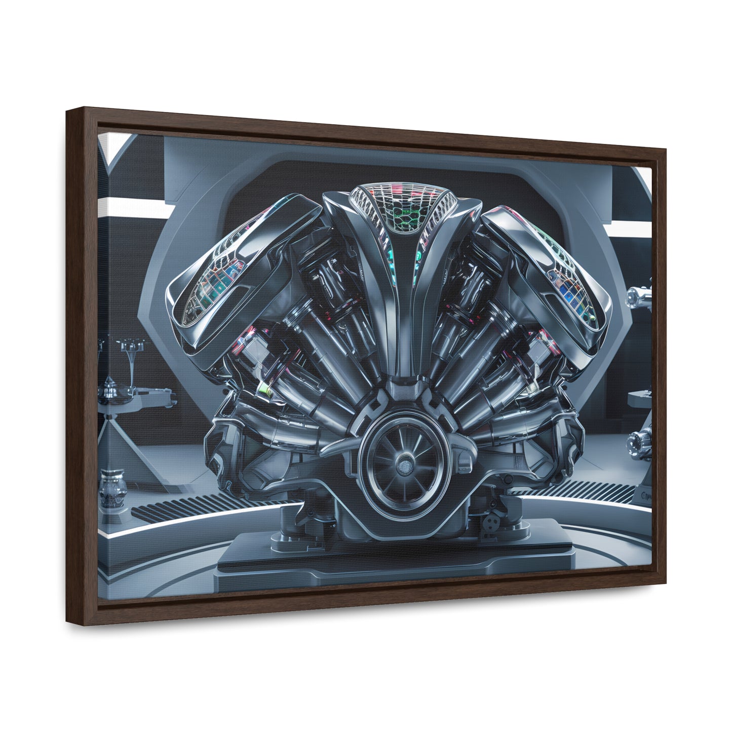 Engine of the Future - Gallery Canvas Wraps, Horizontal Frame