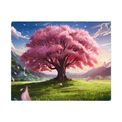 Whispers of the Blossom Tree - Jigsaw Puzzle (30, 110, 252, 500,1000-Piece)