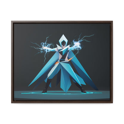 Stormbound Sentinel - Gallery Canvas Wraps, Horizontal Frame