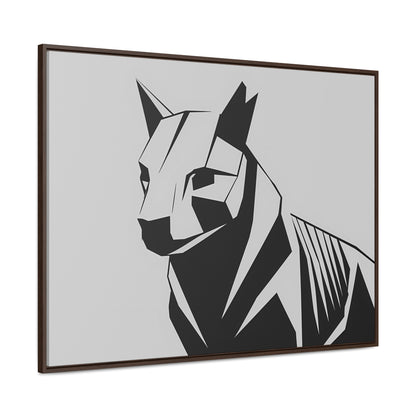 Geometric Guardian - Gallery Canvas Wraps, Horizontal Frame