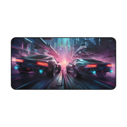 Night Race - Desk Mat