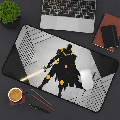 The Radiant Sentinel - Desk Mat