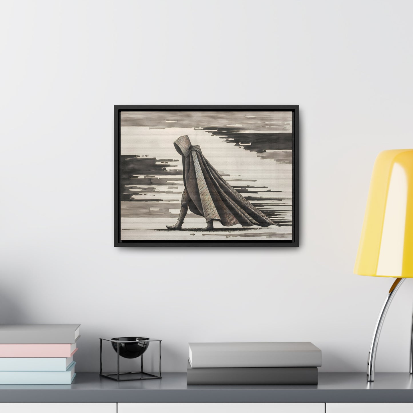 Wanderer of Shadows - Gallery Canvas Wraps, Horizontal Frame