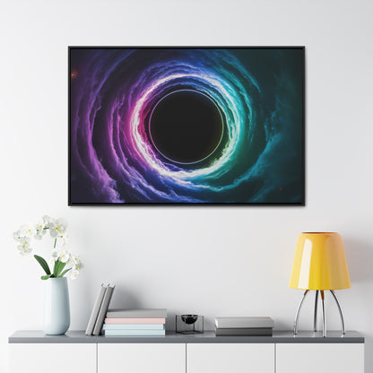 Ethereal Void - Gallery Canvas Wraps, Horizontal Frame