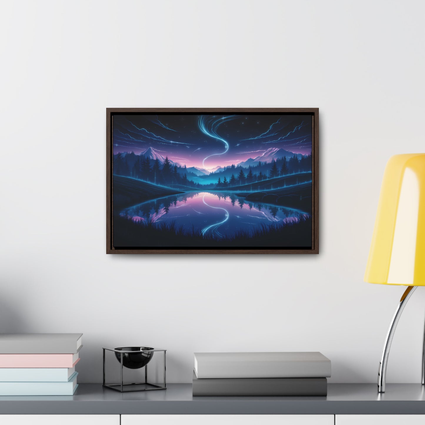 Celestial Reflection - Gallery Canvas Wraps, Horizontal Frame