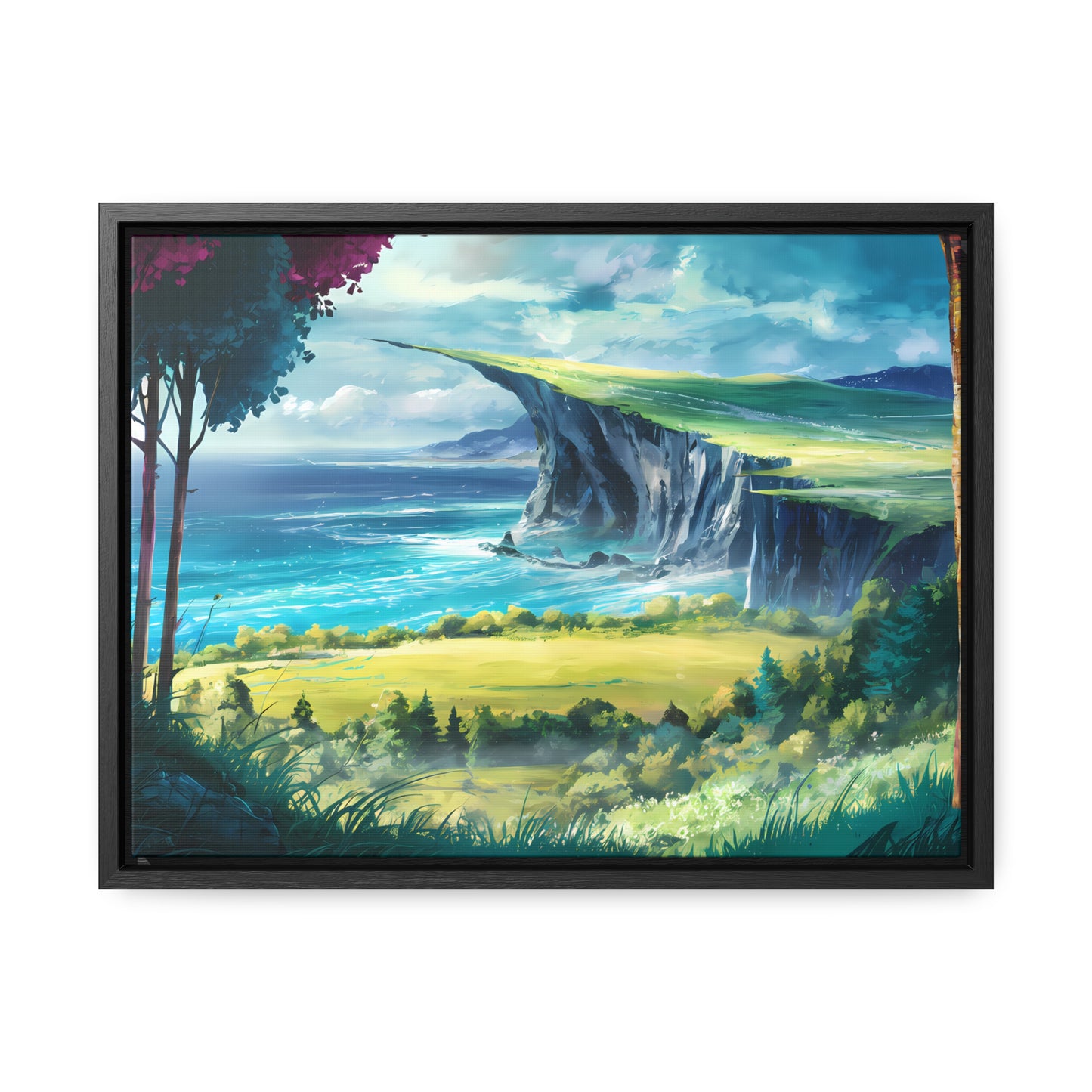 Edge of the Horizon - Gallery Canvas Wraps, Horizontal Frame