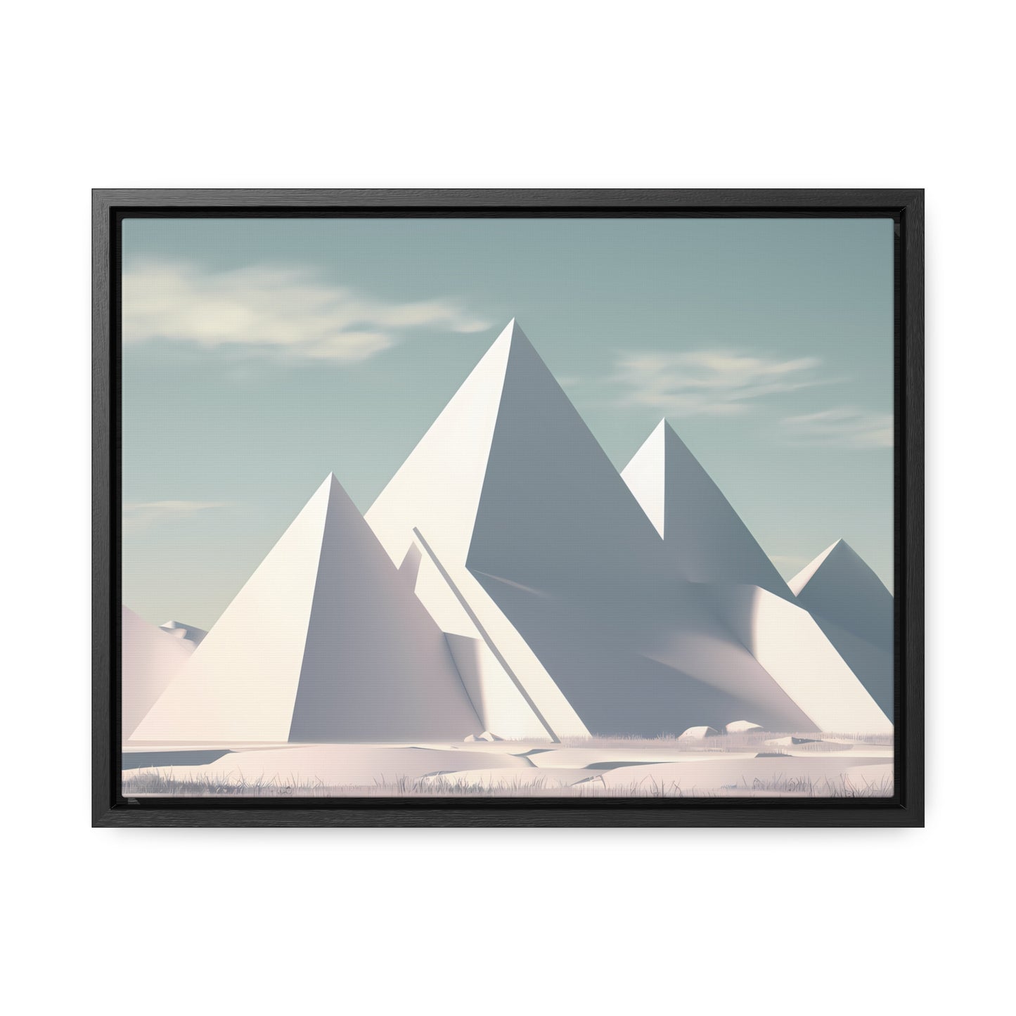 Monolith Peaks - Gallery Canvas Wraps, Horizontal Frame