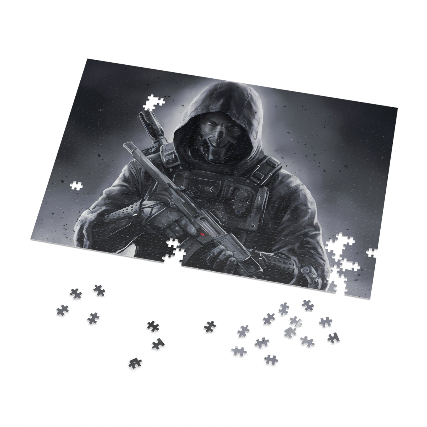 Silent Enforcer - Jigsaw Puzzle (30, 110, 252, 500,1000-Piece)