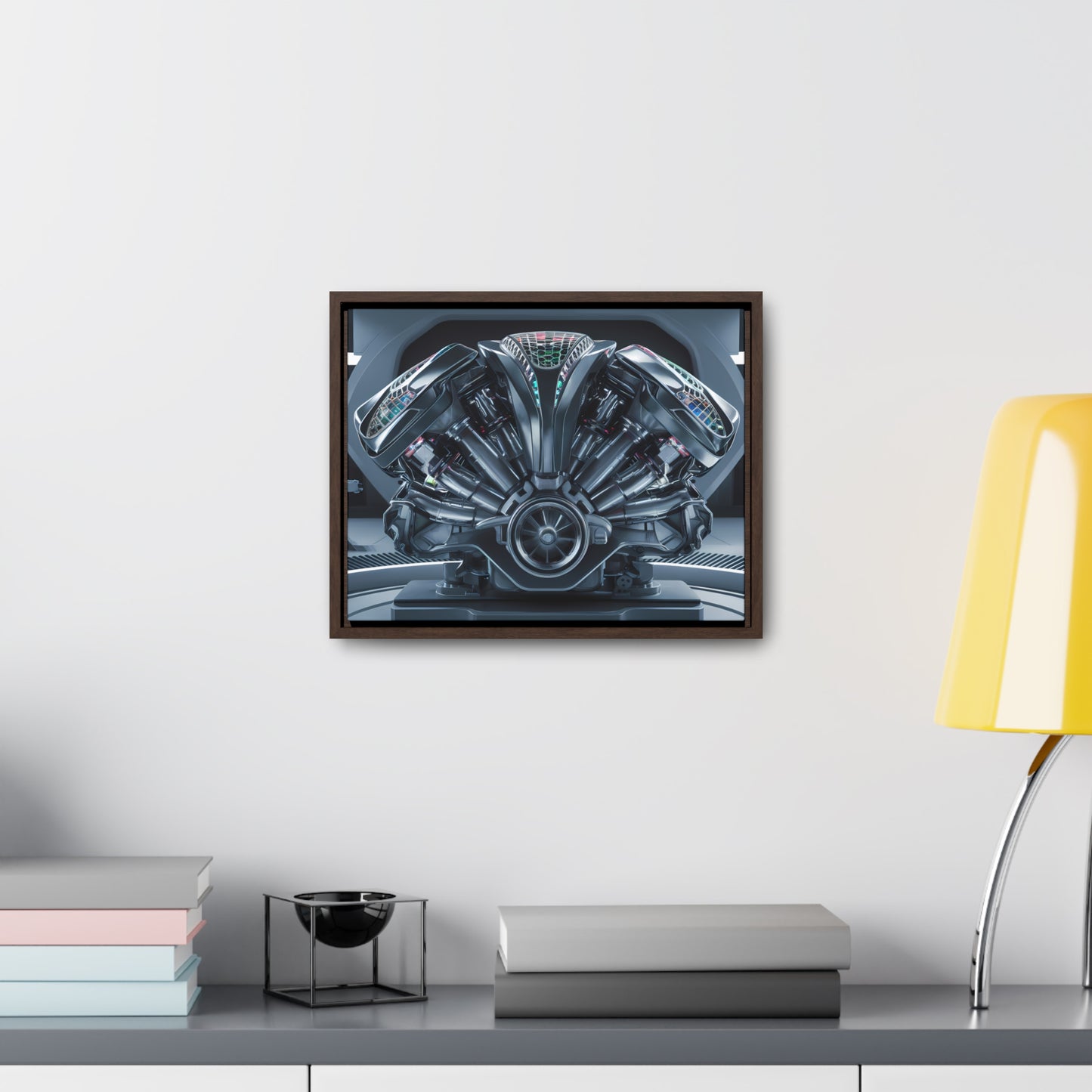 Engine of the Future - Gallery Canvas Wraps, Horizontal Frame