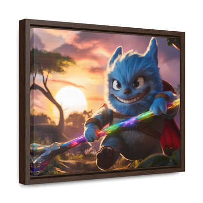 Guardian of the Enchanted Forest - Gallery Canvas Wraps, Horizontal Frame