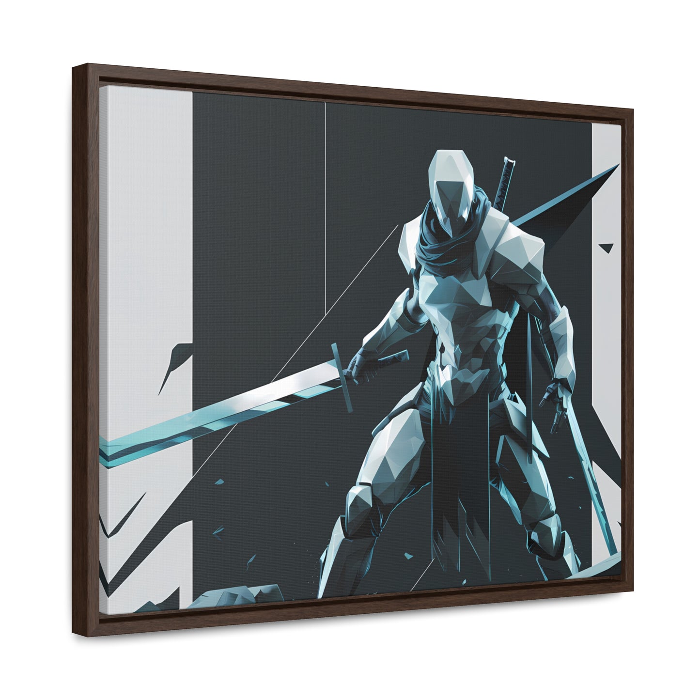 Blade of the Shattered Realm - Gallery Canvas Wraps, Horizontal Frame