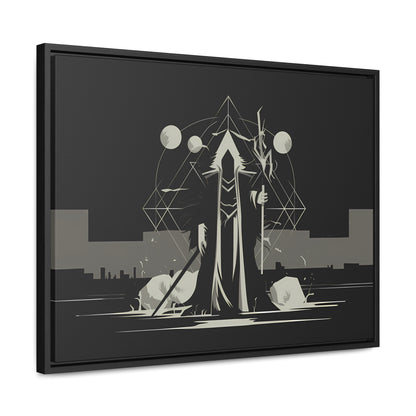 The Arcane Guardian of the Shadows - Gallery Canvas Wraps, Horizontal Frame