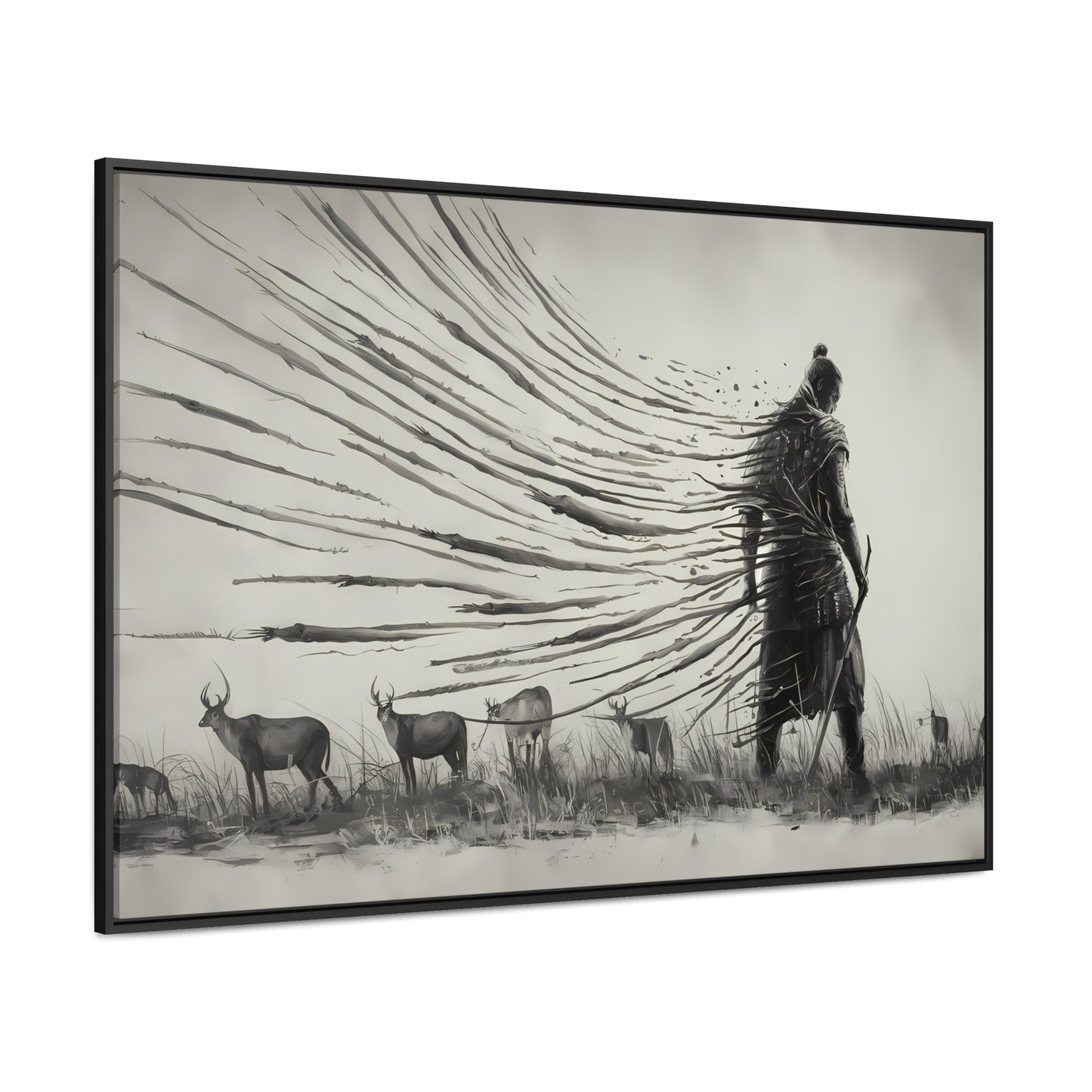 Whispers of the Wind - Gallery Canvas Wraps, Horizontal Frame