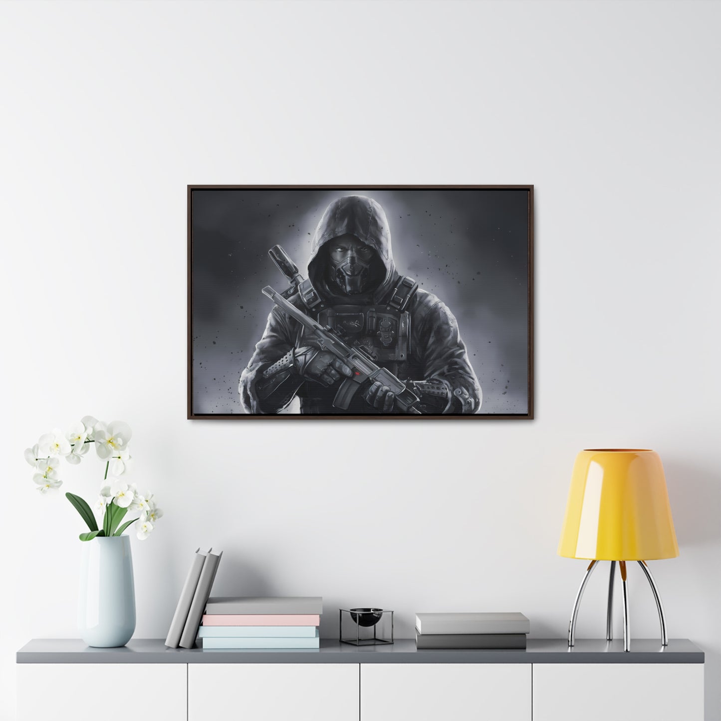 Shadow Enforcer - Gallery Canvas Wraps, Horizontal Frame