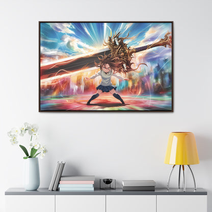 Blade of the Infinite Resolve - Gallery Canvas Wraps, Horizontal Frame