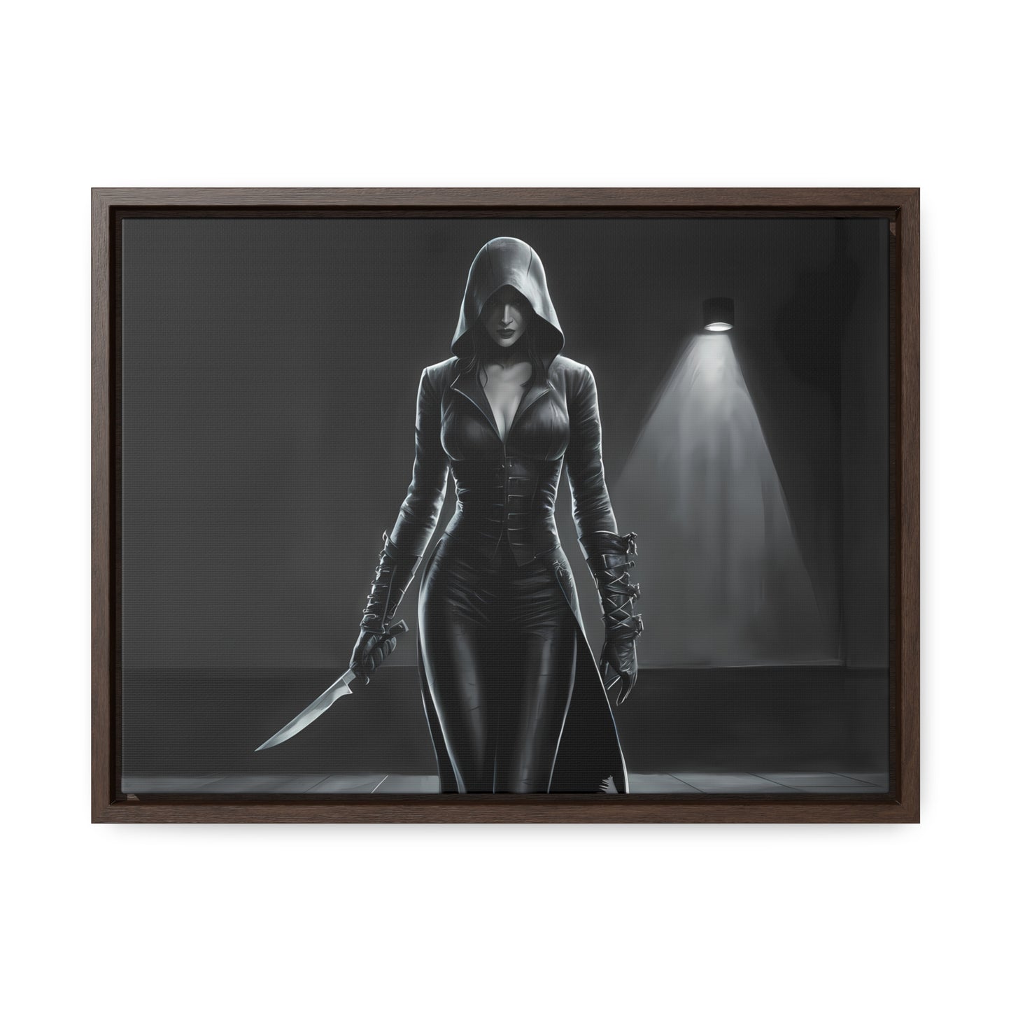 The Shadow's Blade - Gallery Canvas Wraps, Horizontal Frame