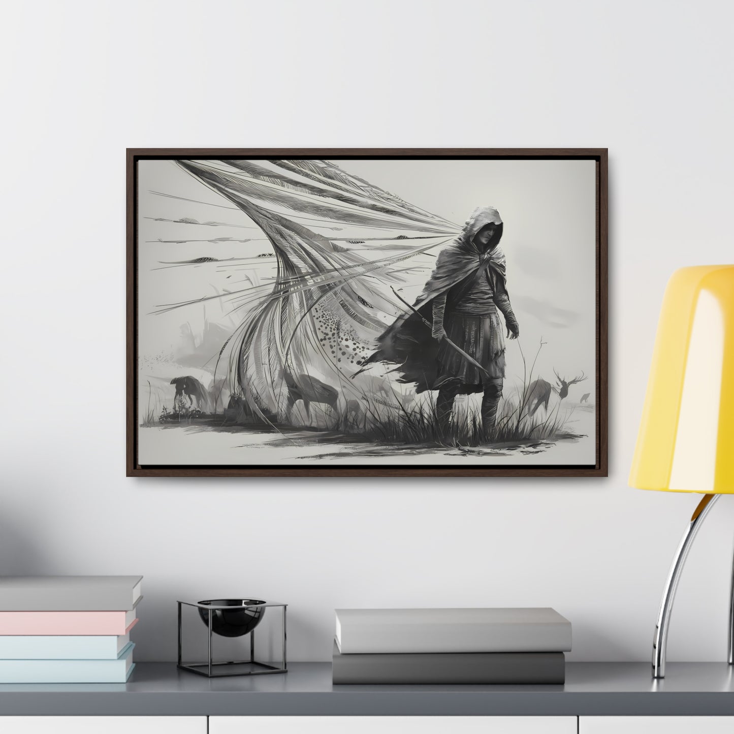 Whispers of the Windwalker - Gallery Canvas Wraps, Horizontal Frame