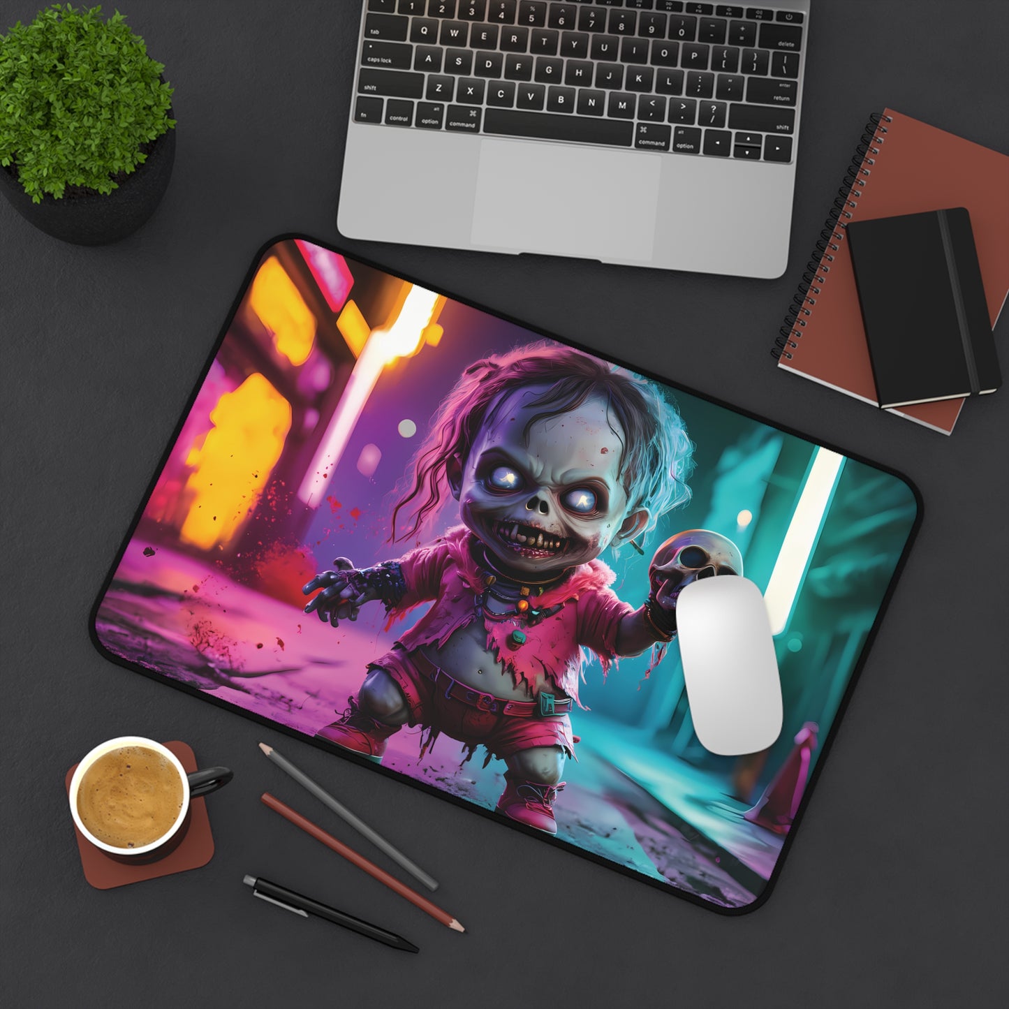 Bloodthirsty Zombie - Desk Mat