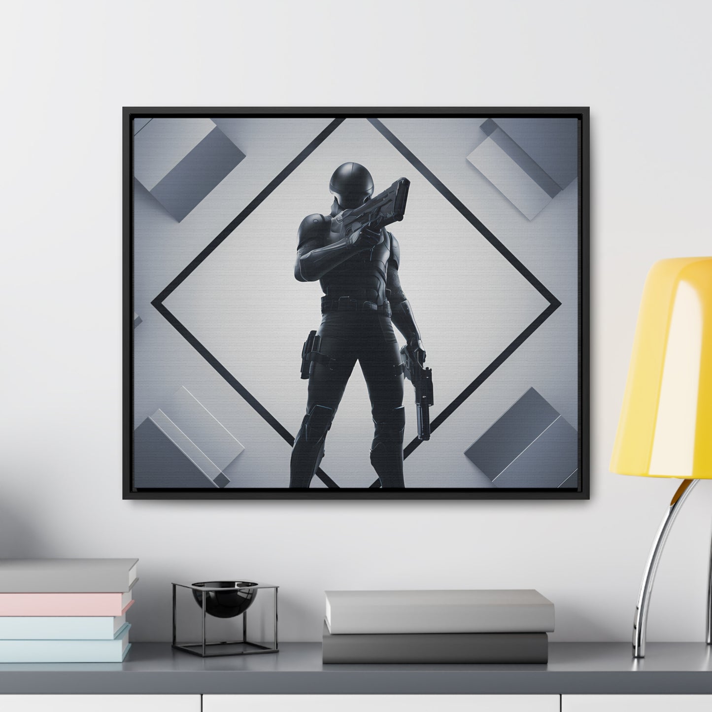 Shadow Enforcer - Gallery Canvas Wraps, Horizontal Frame