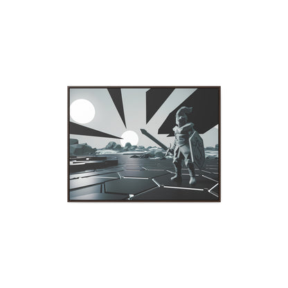 Guardian of the Twin Suns - Gallery Canvas Wraps, Horizontal Frame