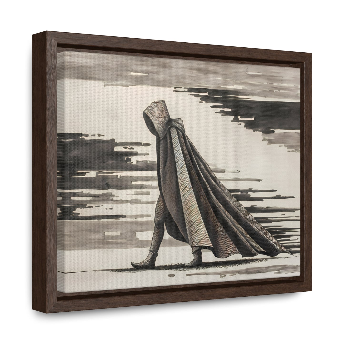 Wanderer of Shadows - Gallery Canvas Wraps, Horizontal Frame