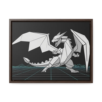 Cyber Dragon Unleashed - Gallery Canvas Wraps, Horizontal Frame