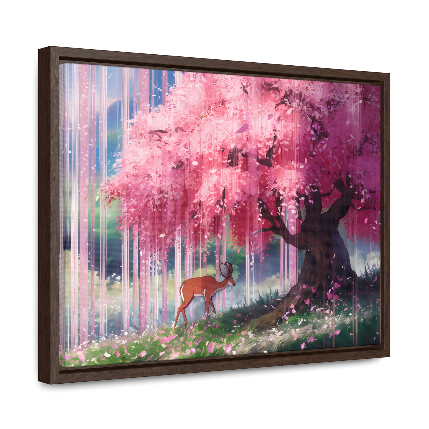 Beneath the Blossoming Canopy - Gallery Canvas Wraps, Horizontal Frame