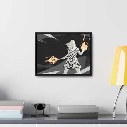 Ethereal Flamebearer - Gallery Canvas Wraps, Horizontal Frame