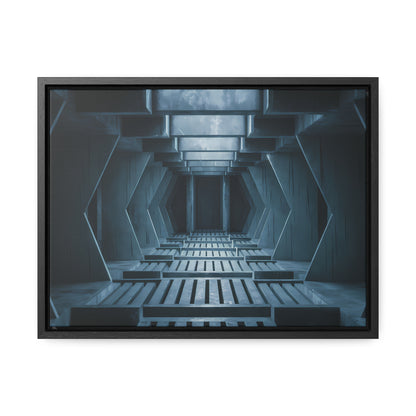 Echoes of the Forgotten Passage - Gallery Canvas Wraps, Horizontal Frame