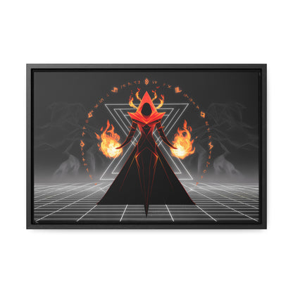 Eternal Pyromancer - Gallery Canvas Wraps, Horizontal Frame