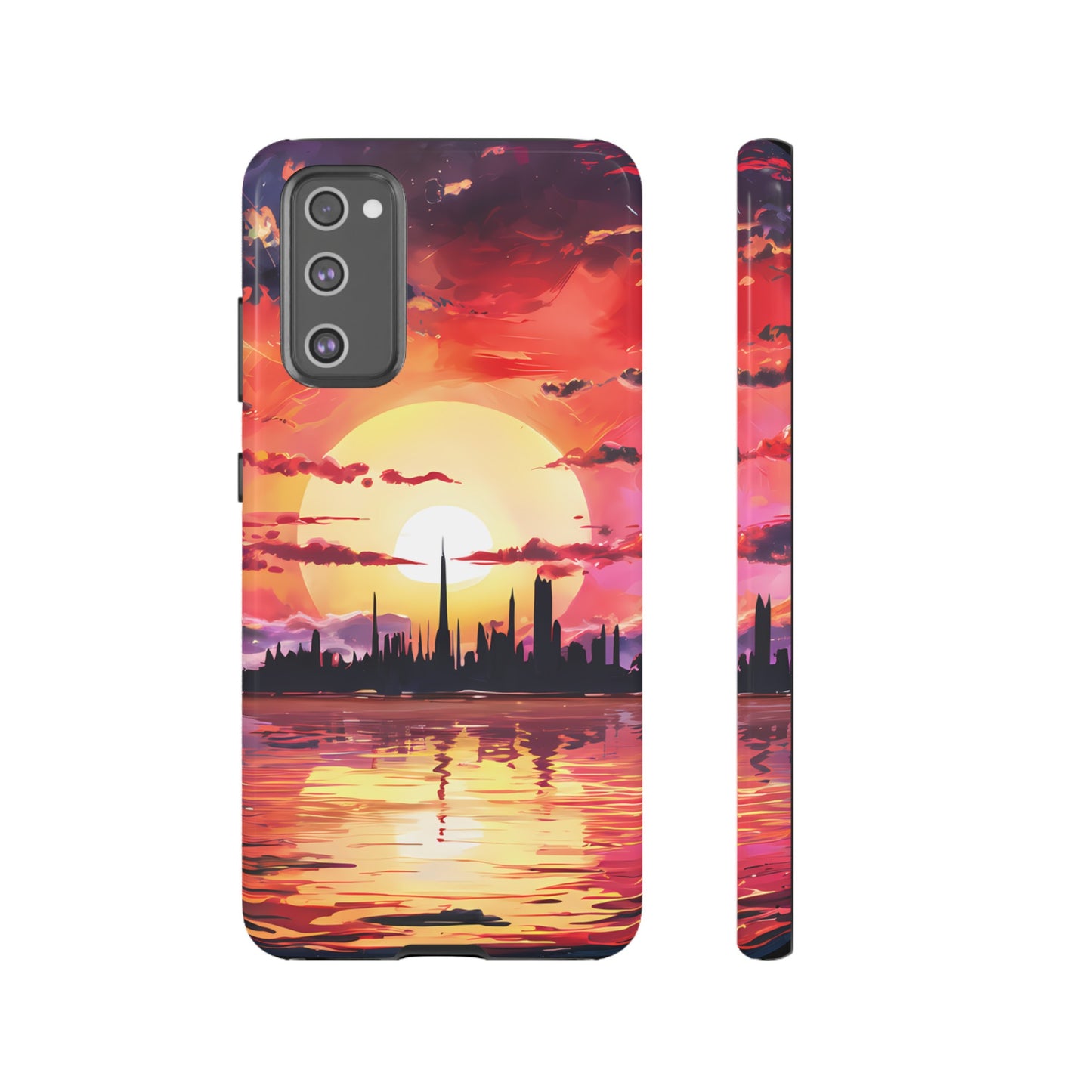 Anime Island City - Smartphone Tough Cases