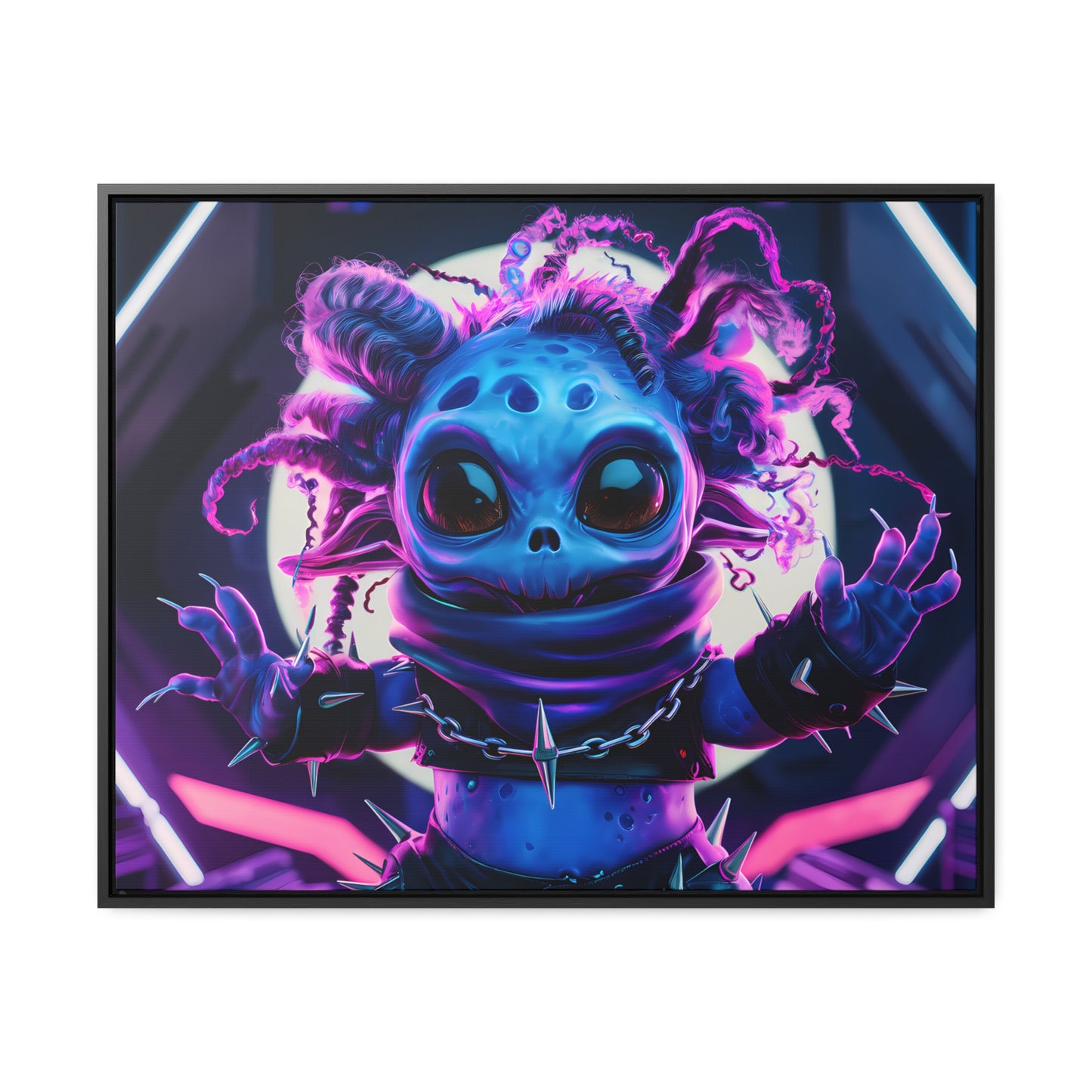 Alien Punk Starlet - Gallery Canvas Wraps, Horizontal Frame