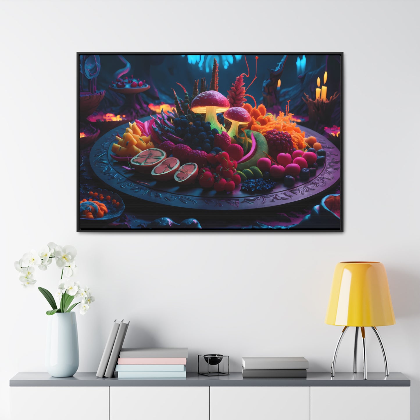 Feast of the Enchanted Grove - Gallery Canvas Wraps, Horizontal Frame