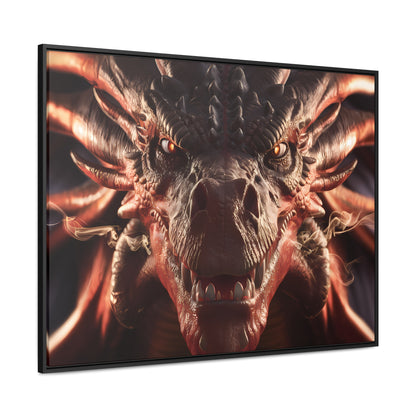 Wrath of the Inferno Dragon - Gallery Canvas Wraps, Horizontal Frame