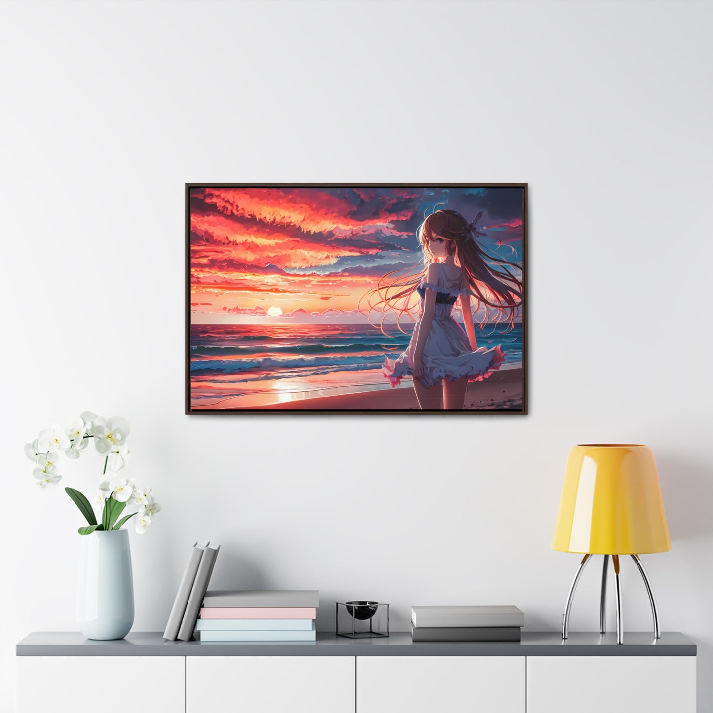 Sunset Reverie - Gallery Canvas Wraps, Horizontal Frame