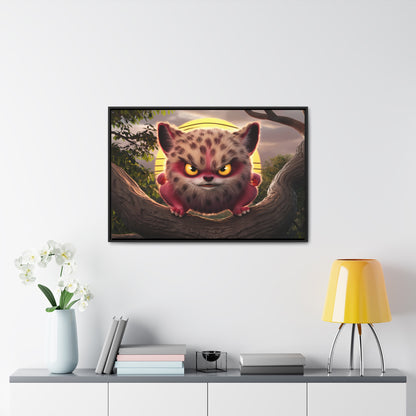 Guardian of the Sunset Forest - Gallery Canvas Wraps, Horizontal Frame