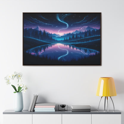 Celestial Reflection - Gallery Canvas Wraps, Horizontal Frame