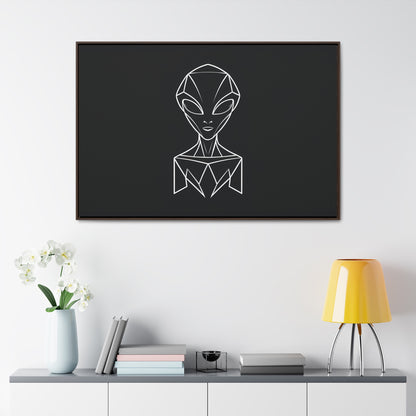 Alien Geometry - Gallery Canvas Wraps, Horizontal Frame