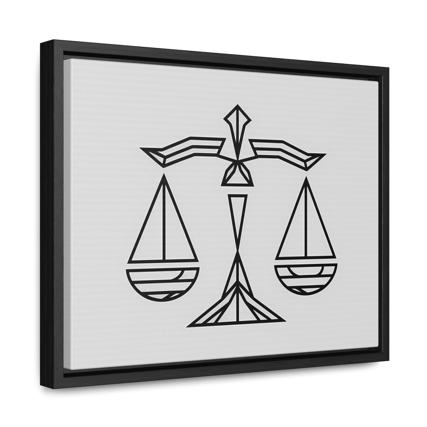 Balance of Justice - Gallery Canvas Wraps, Horizontal Frame